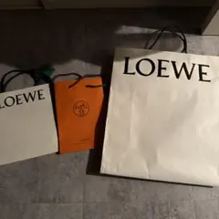 LOEWE HERMESショップ袋 3点セット