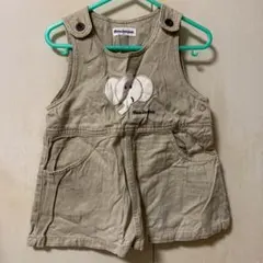 ムージョンジョンデニム ジャンパースカート 90