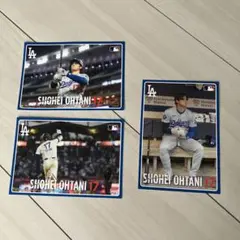 ドジャース　大谷翔平　ポストカード 3枚セット