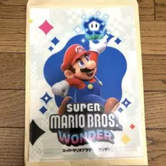 スーパーマリオブラザーズ　ワンダー　クリアファイル