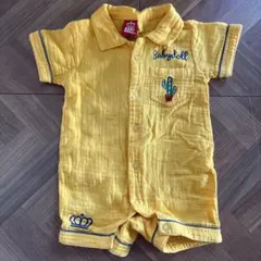 BABY DOLL サボテン刺繍　ロンパース　70センチ