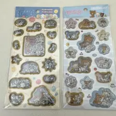 新品未開封】キラッとぷくぷくエアーシール　すみっコぐらし・リラックマ