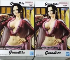 ワンピース Grandista ボア・ハンコック　2個セット　フィギュア