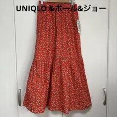 【新品・未使用・タグ付】UNIQLOPAUL & JOE 花柄ロングスカート