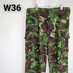 イギリス軍実物 DPMカモ ライトウエイト カーゴパンツ　36インチ　DP01