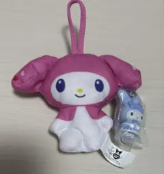 マイメロディ ぬいぐるみマスコット キーホルダーセット