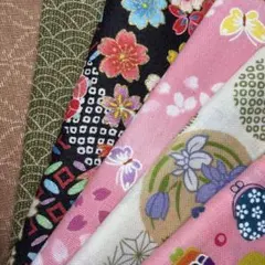 布生地　和柄6枚セット