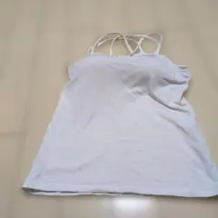 GU ホワイト ノースリーブ L(カップ入り)