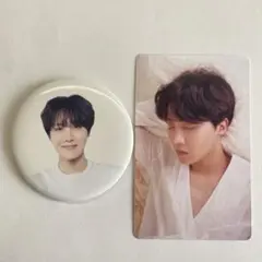 BTS LOVEYOURSEL J-HOPEトレカ 缶バッジ