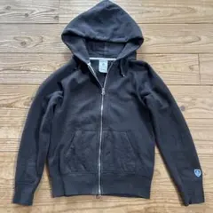 Orcival チャコールグレーフード付きパーカー サイズ0