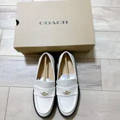 2026年最新】COACH カラー：ホワイト系 ローファー・革靴の人気