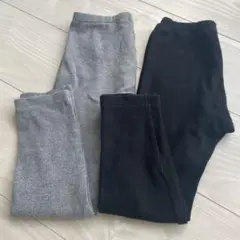 UNIQLO キッズ リブレギンス 110cm 2枚セット