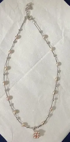 クリスマス迄お値下げ いたします パールネックレス& イヤリング セット