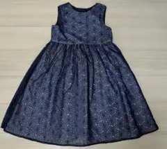 タルティーヌ・エ・ショコラ　シフォンラメ刺繍花柄ドレス