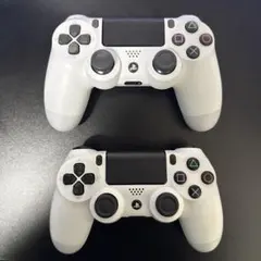 【ジャンク】PS4 純正 コントローラー DUALSHOCK 4 ホワイト