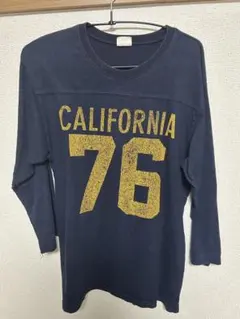 鬼フェード】フットボール 7分丈 ナンバリング Tシャツ シルク 