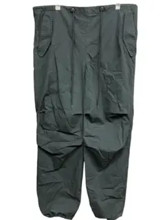 johnbull TOP KHAKI ポプリンパラシュートイージーパンツBLK