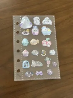 【正規品】　うるちゅるポップシール　シマエナガ　きぐるみボンボン　おすそ分け