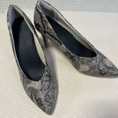 AZUL by moussy パイソン柄パンプス