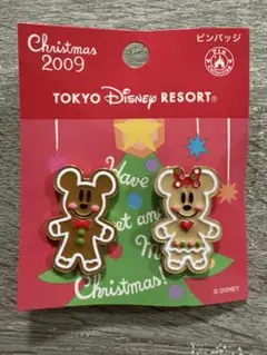 東京ディズニーリゾート クリスマスピンバッジ 2009