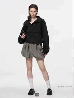 GU バブルヘムミニスカート