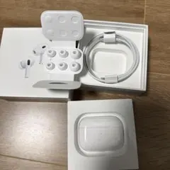 AirPods pro2 本体 ホワイト 充電ケーブル付き