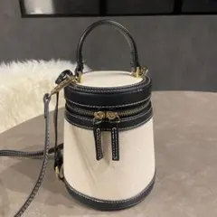 ZARA ＊ コントラストボックスバッグ バッグ ショルダーバッグ 美品