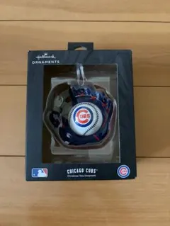 Hallmark シカゴ・カブス グローブ型クリスマスオーナメント MLB