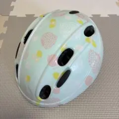子ども用 自転車ヘルメット いちご柄