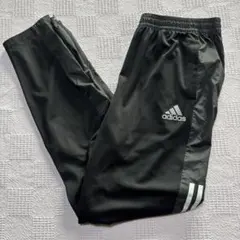 adidas ブラックＬランニングパンツ トレーニングパンツAEROREADY