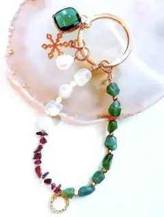 x'mas color✖️キーリング