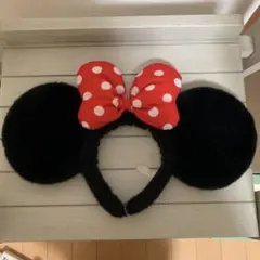 ミニーマウス耳カチューシャ
