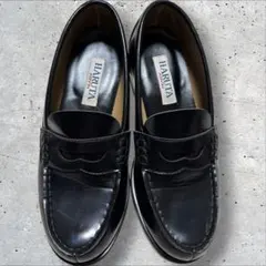 HARUTA コインローファー 黒 23.5EEE 美品 日本製