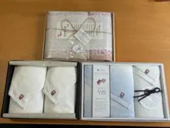 【新品】今治タオルセット 3箱セットまとめ売り 木箱入あり