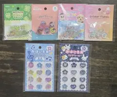 おはじきシール　6種セット