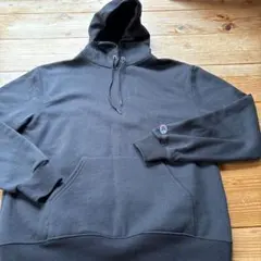 チャンピオン ブラック フード付きパーカー　M