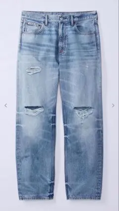 CKJK ジョングク Calvin Klein ストレートジーンズ ブルー 32 - メルカリ