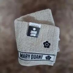 MARY QUANT ベージュ タオルハンカチ