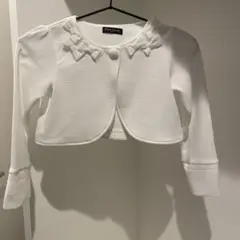 C'est Géant ホワイトカーディガン 120 女の子