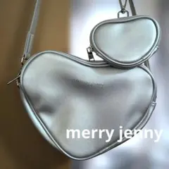 merry jenny ショルダーバッグ ハート シルバーのサムネイル