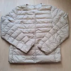 UNIQLO ULTRA LIGHT DOWN ベージュ ダウンジャケット