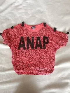 ANAP レオパード柄 Tシャツ XS