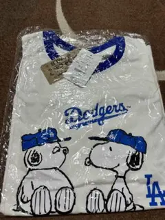スヌーピー　PEANUTS×MLB ドジャース Ｔシャツ