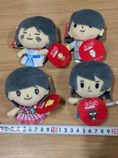 【4個セット】レア 非売品 AKB48 CHANRIO ぬいぐるみ チャンリオ