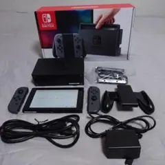 [完品・美品] ニンテンドースイッチ グレー 動作◎