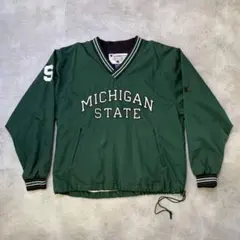 ◆【Champion】90s MICHIGAN プルオーバー ドローコード