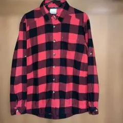 コロンビア　バッファローチェック柄ネルシャツ　M 極美品
