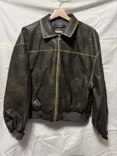 レザージャケット ブラウン