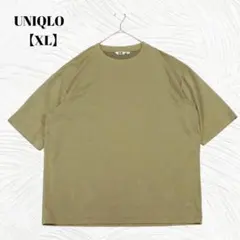 美品✨️UNIQLO　ユニクロ【XL】AIRism クルーネック半袖Tシャツ