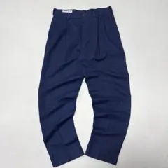 1980s Aquascutum 2インタック デニムワイドトラウザーズ - メルカリ